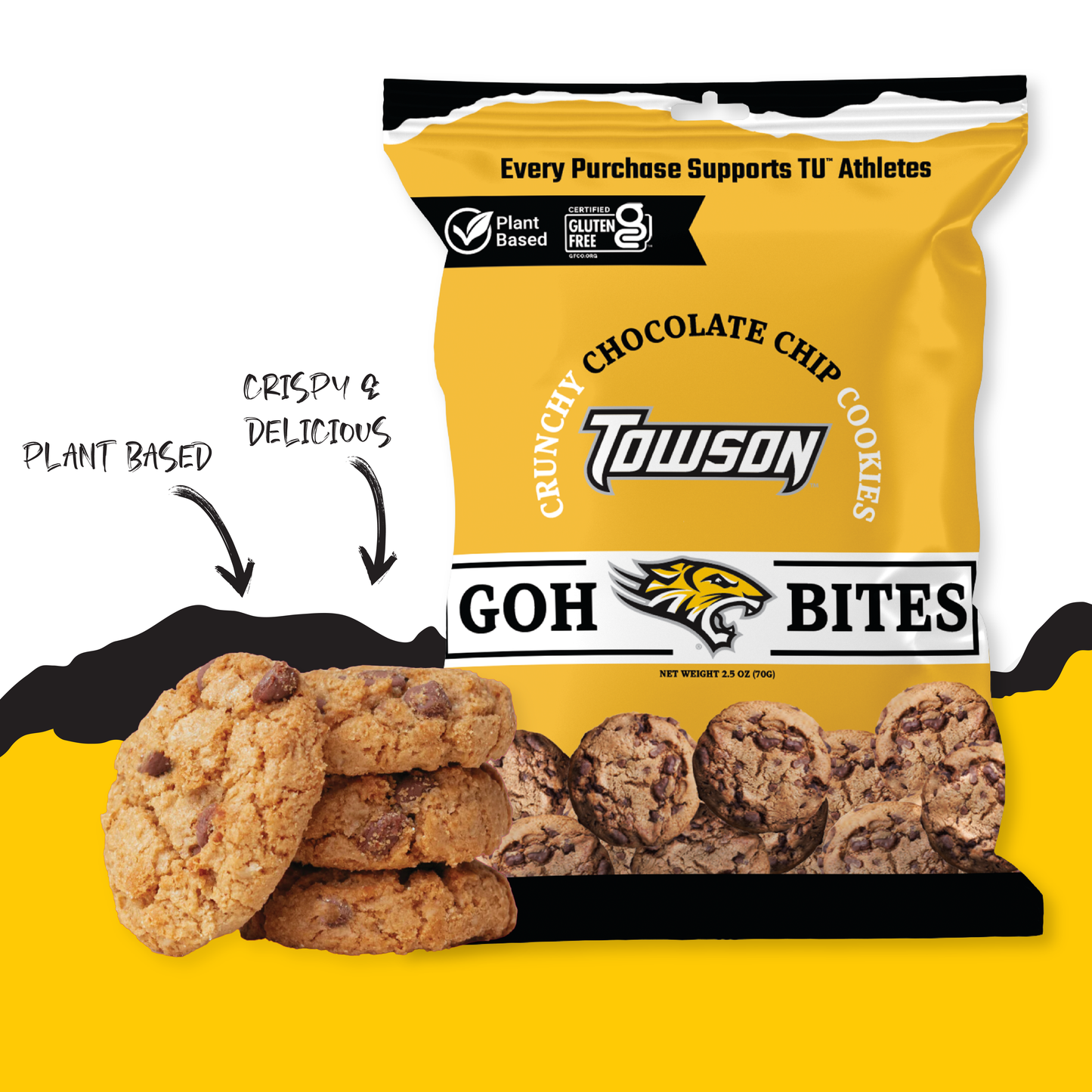 GOH Bites Cookies - 20X (2.5oz) Snack Packs!