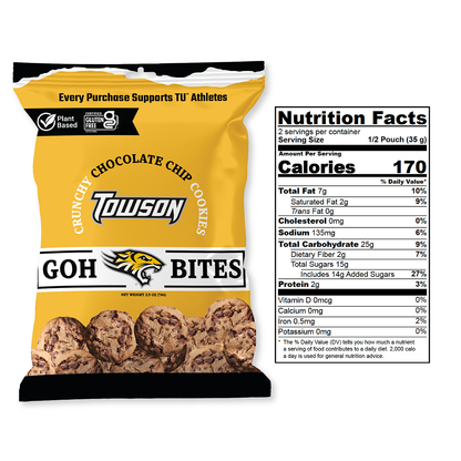 GOH Bites Cookies - 20X (2.5oz) Snack Packs!